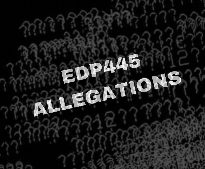 EDP445 Allegations – Coyote Chronicle